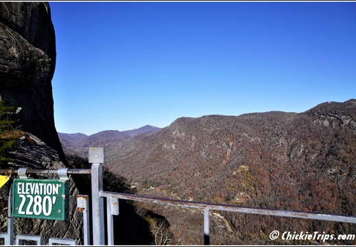 North Carolina - Chimney Rock State Park - Hickory Nut Waterfall 15