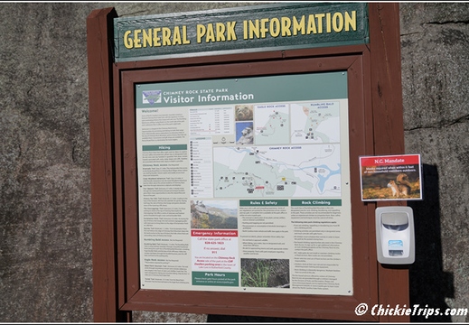 North Carolina - Chimney Rock State Park - Hickory Nut Waterfall 26