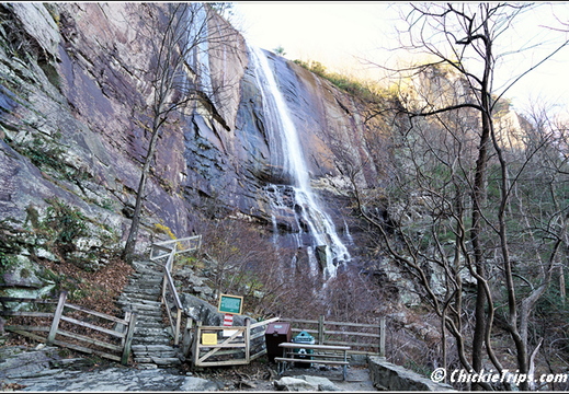 North Carolina - Chimney Rock State Park - Hickory Nut Waterfall 31