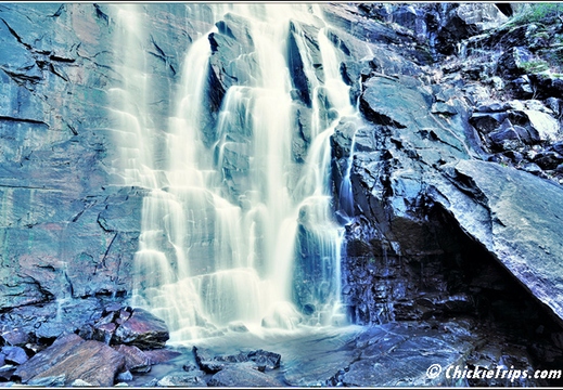 North Carolina - Chimney Rock State Park - Hickory Nut Waterfall 35